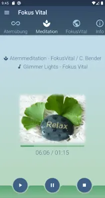 FokusVital Atemübung android App screenshot 10