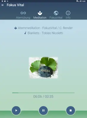 FokusVital Atemübung android App screenshot 2